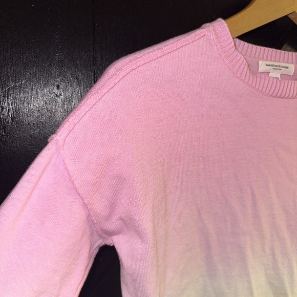 beachlunchlounge Boho Ombré Tie-dye Lightweight Knit Cotton Crew Neck Sweater XS - Picture 7 of 11